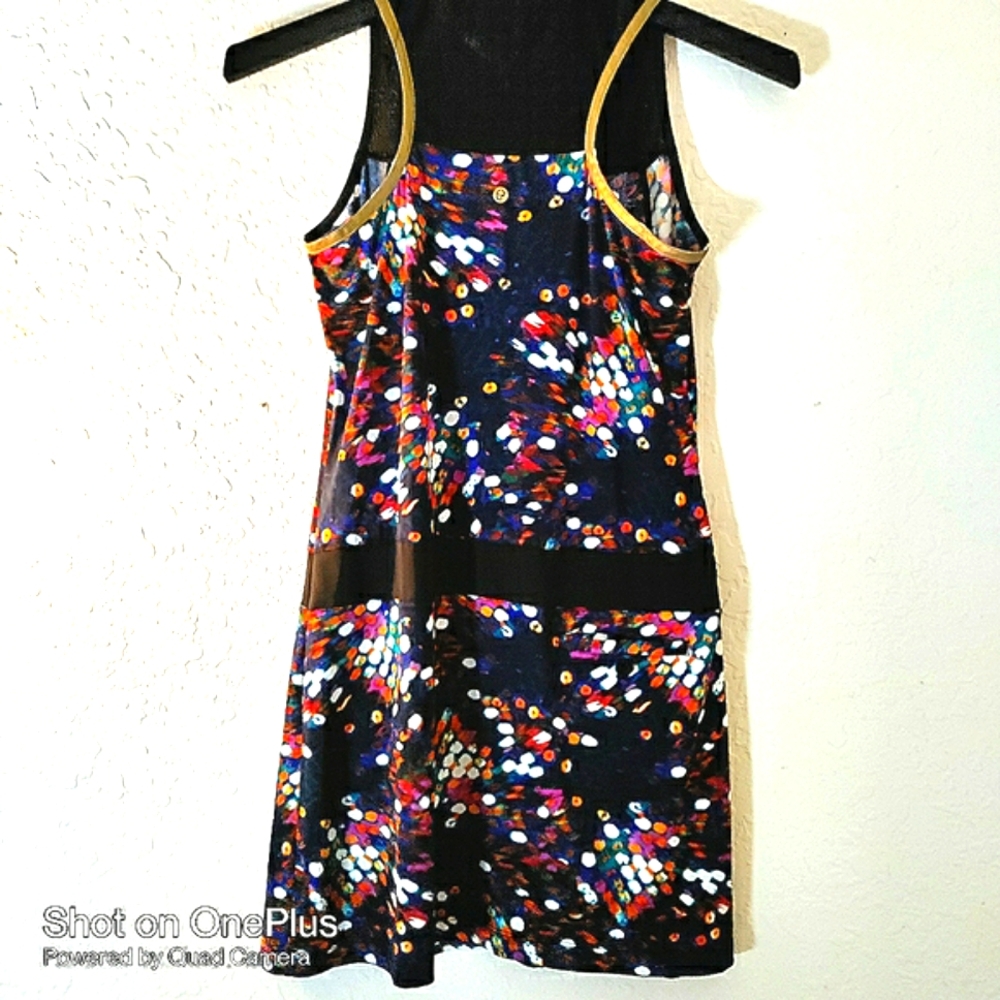 🎁  NWT EP Sport Small women's golf dress,  multicolor and mesh lightweight